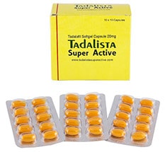TADALISTA Super Active 20- Сиалис быстрого действия
